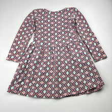 Load image into Gallery viewer, Girls Junior by DJs, stretchy casual dress, wash fade, FUC, size 4-5, L: 50cm