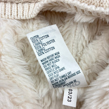 Load image into Gallery viewer, Unisex Anko, fleece lined knitted hooded cardigan, GUC, size 1,  