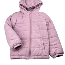 Load image into Gallery viewer, Girls Anko, pink puffer jacket / coat, small mark right sleeve, FUC, size 8,  