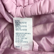 Load image into Gallery viewer, Girls Anko, pink puffer jacket / coat, small mark right sleeve, FUC, size 8,  