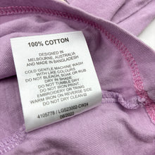 Load image into Gallery viewer, Girls Milkshake, purple cotton tee / top, mermaids, GUC, size 6,  