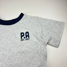 Load image into Gallery viewer, Unisex Peter Alexander, grey marle cotton pyjama tee / top, GUC, size 8,  