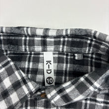 Load image into Gallery viewer, Boys KID, checked flannel cotton long sleeve shirt, EUC, size 10,  