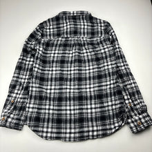 Load image into Gallery viewer, Boys KID, checked flannel cotton long sleeve shirt, EUC, size 10,  