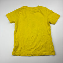 Load image into Gallery viewer, Boys Tilt, yellow cotton tee / top, dinosaur, EUC, size 4,  