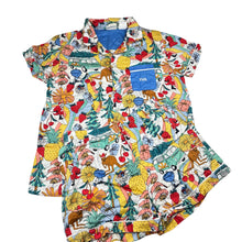 Load image into Gallery viewer, Girls Cotton On, Christmas cotton pyjamas *personalised "Eva" shirt pocket*, GUC, size 10,  