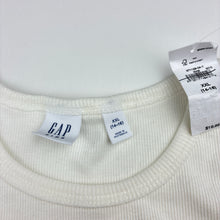 Load image into Gallery viewer, Girls GAP, stretchy ribbed cotton tee / top, NEW, size 14-16,  