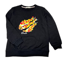 Load image into Gallery viewer, Boys black, long sleeve top / lightweight sweater, EUC, size 8,  