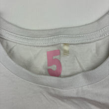Load image into Gallery viewer, Girls Cotton On, soft feel tee / top, embroidered unicorn, GUC, size 5,  