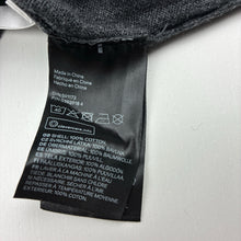 Load image into Gallery viewer, Girls H&amp;M, grey knitted cotton sweater / jumper, bows, EUC, size 7-8,  