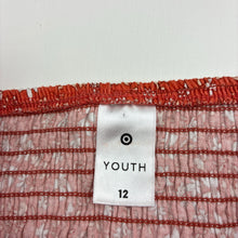 Load image into Gallery viewer, Girls Target, shirred floral cotton top, EUC, size 12,  