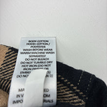 Load image into Gallery viewer, Boys Target, hooded flannel cotton long sleeve shirt, EUC, size 6,  