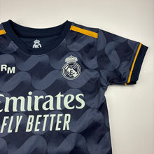 Load image into Gallery viewer, Boys Real Madrid FC, sports / football top, Vini Jr, EUC, size 4,  