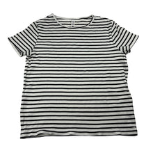 Load image into Gallery viewer, Girls KID, striped stretchy ribbed top, EUC, size 14,  