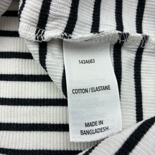 Load image into Gallery viewer, Girls KID, striped stretchy ribbed top, EUC, size 14,  