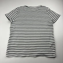 Load image into Gallery viewer, Girls KID, striped stretchy ribbed top, EUC, size 14,  