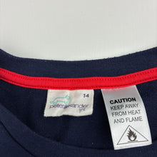 Load image into Gallery viewer, Unisex Peter Alexander, Macca's soft feel stretchy pyjama tee / top, EUC, size 14,  