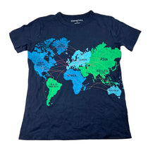 Load image into Gallery viewer, Boys Crewcuts, navy soft cotton tee / top, EUC, size 6-7,  