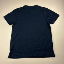 Load image into Gallery viewer, Boys Denim &amp; Flower, navy Christmas tee / top, EUC, size 7,  