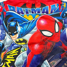 Load image into Gallery viewer, Boys lightweight, stretchy tee / top, Batman &amp; Spiderman, EUC, size 5,  