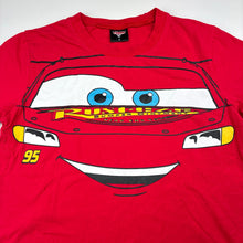 Load image into Gallery viewer, Boys Disney, Cars, Lightning McQueen cotton tee / top, EUC, size 8,  