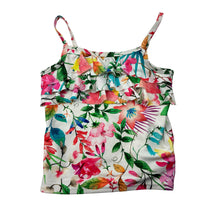 Load image into Gallery viewer, Girls Next, floral swim top, pilling, FUC, size 4-5,  