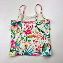 Load image into Gallery viewer, Girls Next, floral swim top, pilling, FUC, size 4-5,  