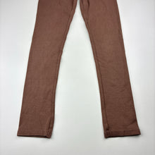 Load image into Gallery viewer, Girls Zara, ribbed stretchy leggings, elasticated, Inside leg: 56cm, EUC, size 10,  