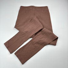 Load image into Gallery viewer, Girls Zara, ribbed stretchy leggings, elasticated, Inside leg: 56cm, EUC, size 10,  