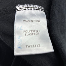 Load image into Gallery viewer, Girls Lemonade, black stretchy velour leggings, elasticated, Inside leg: 61cm, EUC, size 10,  