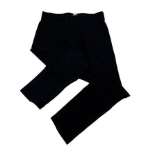 Load image into Gallery viewer, Girls Mango, black stretchy leggings, Inside leg: 39cm, EUC, size 4,  