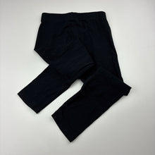 Load image into Gallery viewer, Girls Mango, black stretchy leggings, Inside leg: 39cm, EUC, size 4,  