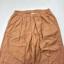 Load image into Gallery viewer, Unisex H&amp;M, lightweight cotton pants, elasticated, Inside leg: 48cm, GUC, size 7,  