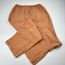 Load image into Gallery viewer, Unisex H&amp;M, lightweight cotton pants, elasticated, Inside leg: 48cm, GUC, size 7,  