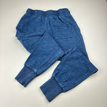 Load image into Gallery viewer, Unisex Seed, cotton knit denim pants, elasticated, GUC, size 6,  