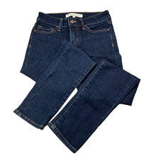 Load image into Gallery viewer, Girls Witchery, dark stretch denim jeans, W: 30cm across, Inside leg: 62cm, EUC, size 8,  