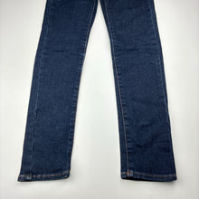 Load image into Gallery viewer, Girls Witchery, dark stretch denim jeans, W: 30cm across, Inside leg: 62cm, EUC, size 8,  