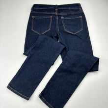 Load image into Gallery viewer, Girls Witchery, dark stretch denim jeans, W: 30cm across, Inside leg: 62cm, EUC, size 8,  