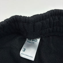 Load image into Gallery viewer, Unisex Anko, black fleece lined track pants, Inside leg: 31.5cm, EUC, size 3,  