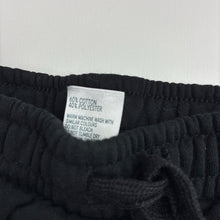 Load image into Gallery viewer, Unisex Anko, black fleece lined track pants, Inside leg: 31.5cm, EUC, size 3,  