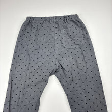 Load image into Gallery viewer, Girls Uniqlo, grey stretchy leggings, elasticated, Inside leg: 42cm, GUC, size 4,  