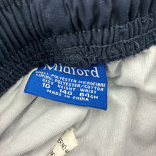 Load image into Gallery viewer, Unisex Midford, lined navy school track pants, Inside leg: 58cm, EUC, size 10,  