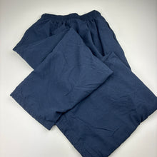 Load image into Gallery viewer, Unisex Midford, lined navy school track pants, Inside leg: 58cm, EUC, size 10,  
