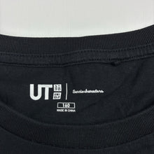 Load image into Gallery viewer, Girls Uniqlo, San Rio Kuromi cotton tee / top, EUC, size 14,  