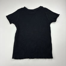 Load image into Gallery viewer, Girls Cotton On, stretchy ribbed tee / top, EUC, size 5,  