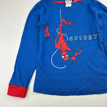 Load image into Gallery viewer, Boys Marvel, Spiderman cotton pyjama top, GUC, size 5,  