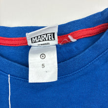 Load image into Gallery viewer, Boys Marvel, Spiderman cotton pyjama top, GUC, size 5,  