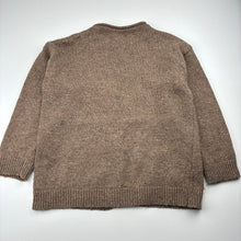 Load image into Gallery viewer, Unisex handmade, knit sweater / jumper, armpit to armpit: 38cm, shoulder to cuff: 35cm, GUC, size 6-7,  