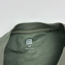Load image into Gallery viewer, Unisex Uniqlo, AIRism khaki tee / top, EUC, size 10,  