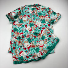 Load image into Gallery viewer, Girls Tilt, Christmas lightweight pyjamas, catches, FUC, size 5,  